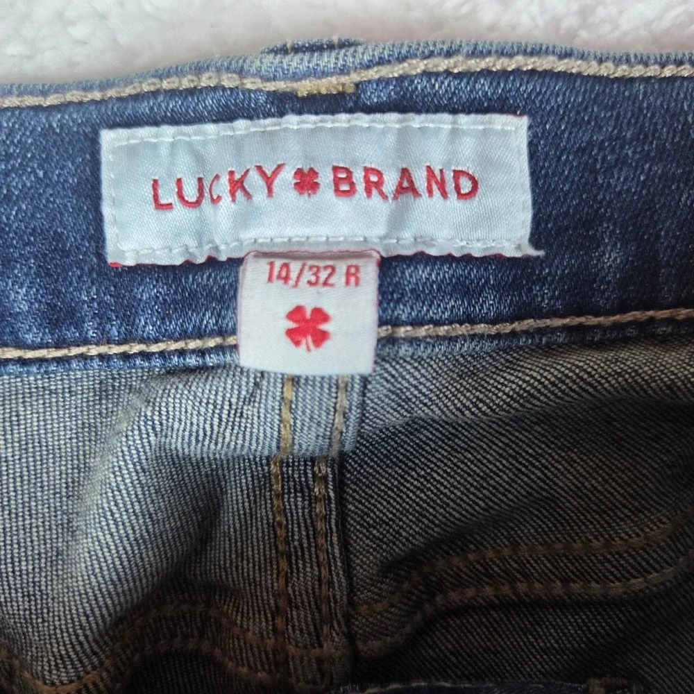 Lucky Brand Womens Jeans Bootcut Flare Blue Denim Size 14/32 R